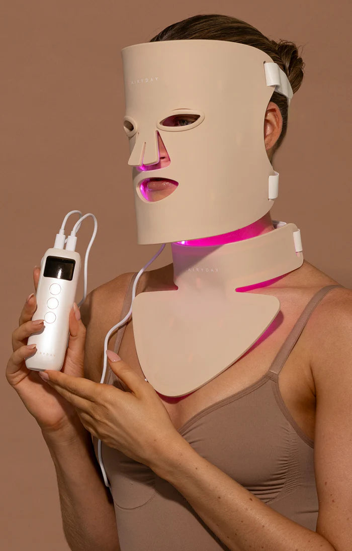 Bright On LED Mask For Face &amp; Neck